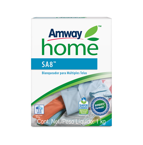SA8 Blanqueador para Múltiples Telas - Amway Panamá.